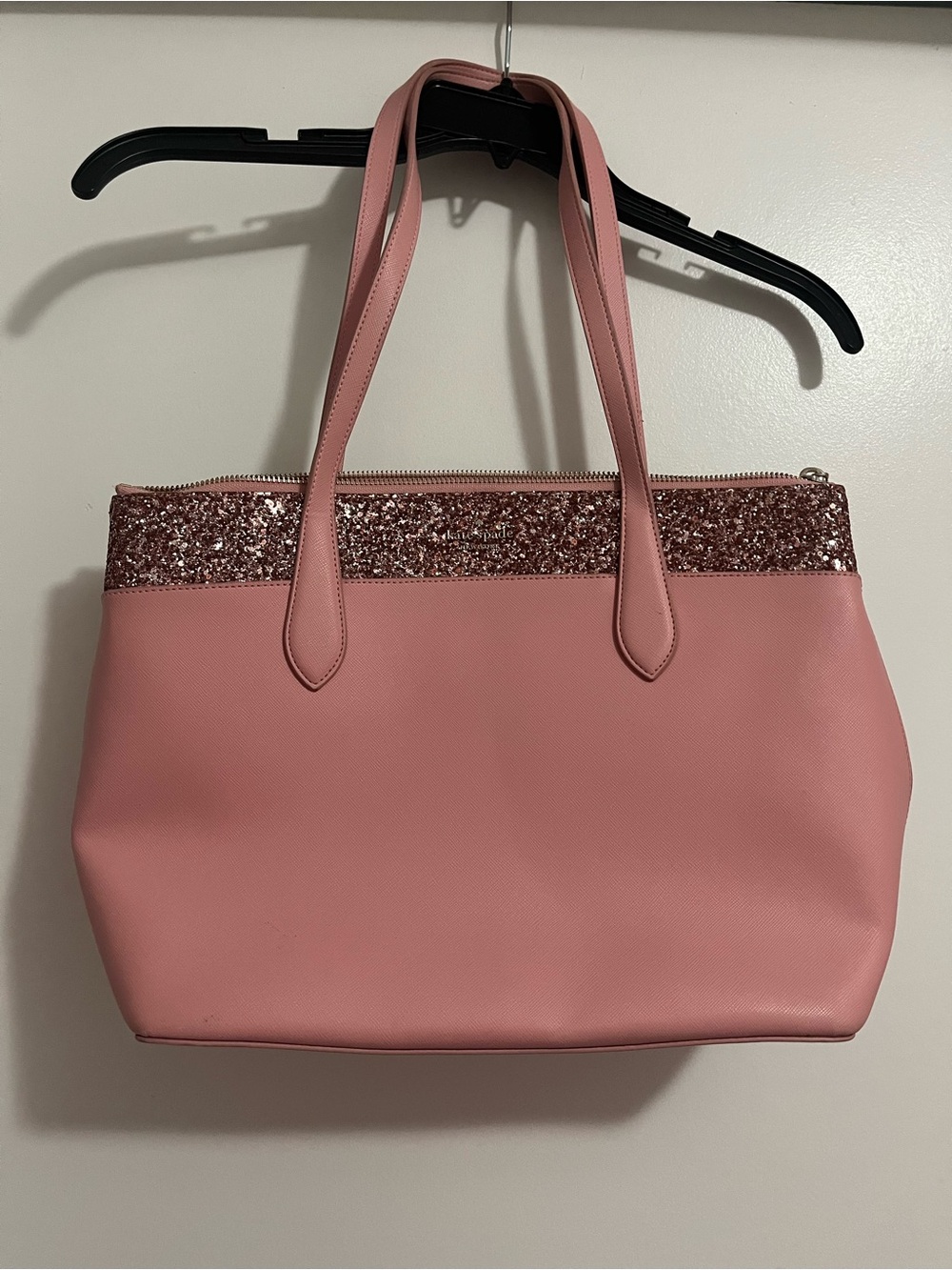 Pink Glitter Trim  Bag - Women